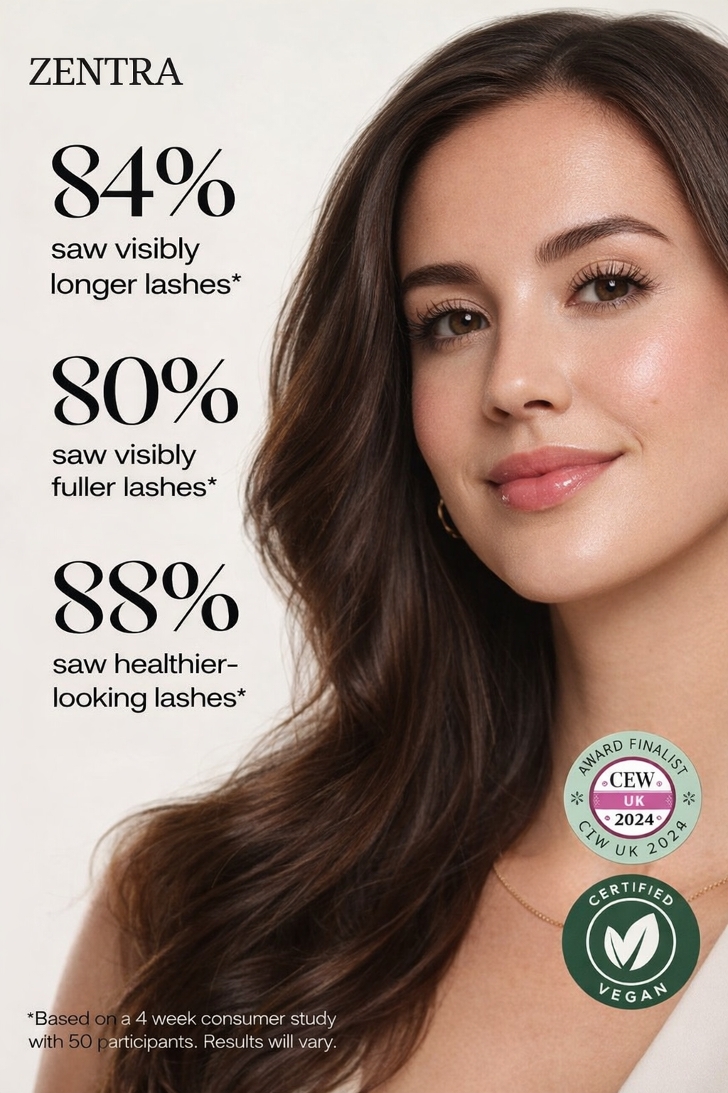 Zentra® Eyelash Growth Serum